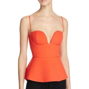NWT Kendall + Kylie Peplum Shirt Tail Cami - XS